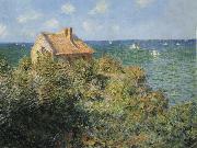 Claude Monet The Fisherman s House at Varengeville oil painting reproduction